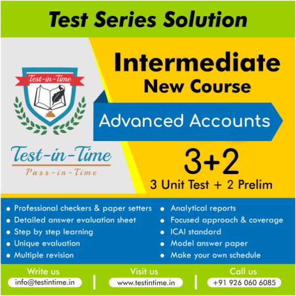 Picture of CA Inter Advanced Accounts Test Series