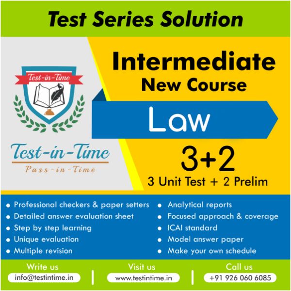 Picture of CA Inter Law Test Series