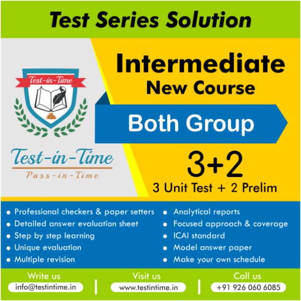 Picture of CA Inter Both Groups Test Series