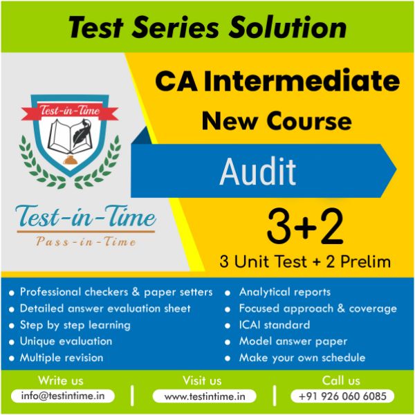 Picture of CA Inter Audit Test Series