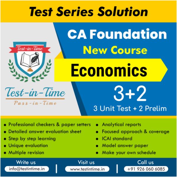 Picture of CA Foundation Eco Test Series
